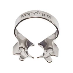 W9 Ivory Rubber Dam Clamp - Size 14