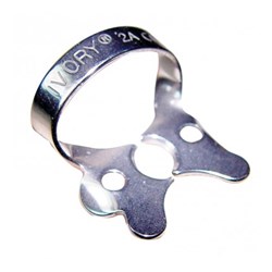 W9 Ivory Rubber Dam Clamp - Size W2