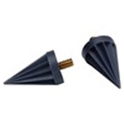 Young Prophy Cups - Pointed Polisher - Screw in - Soft - Grey, 144-Pack