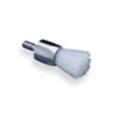 Young Prophy Brushes - White Nylon Screw in - Soft, 144-Pack