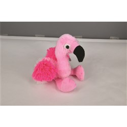 Young Zooby Stuffed Animal - Flamingo
