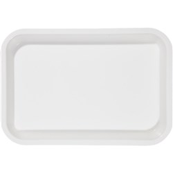 ZIRC Mini Tray for Setup - White - 23.81 x 16.19 x 2.22cm