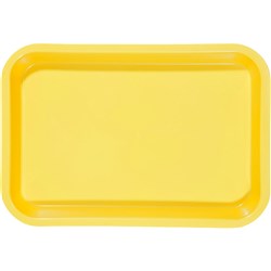 ZIRC Mini Tray for Setup - Neon Yellow - 23.81 x 16.19 x 2.22cm