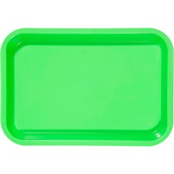 ZIRC Mini Tray for Setup - Neon Green - 23.81 x 16.19 x 2.22cm