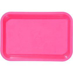 ZIRC Mini Tray for Setup - Neon Pink - 23.81 x 16.19 x 2.22cm