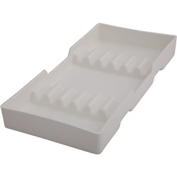 ZIRC Cabinet Tray for Hand Instruments - #16A - Regular - White