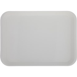 ZIRC B Lok Flat Tray - White - 33.97 x 24.45 x 2.22cm