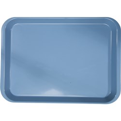 ZIRC B Lok Flat Tray - Blue - 33.97 x 24.45 x 2.22cm