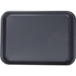 ZIRC B Lok Flat Tray - Grey - 33.97 x 24.45 x 2.22cm