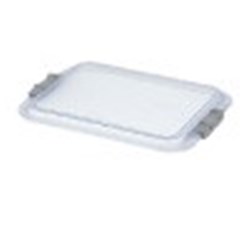 ZIRC Safe-Lok Tray Cover - Locking - Clear