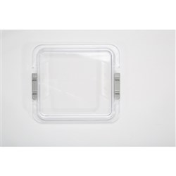 ZIRC Safe-Lok Tub Cover - Clear - 32.39 x 30 x 3.5cm