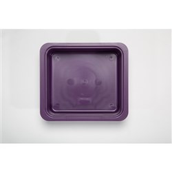 ZIRC Procedure Tub - Plum - 31.12 x 27.62 x 6.98cm