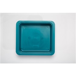 ZIRC Procedure Tub - Teal - 31.12 x 27.62 x 6.98cm