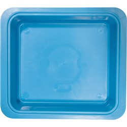 ZIRC Procedure Tub - Neon Blue - 31.12 x 27.62 x 6.98cm