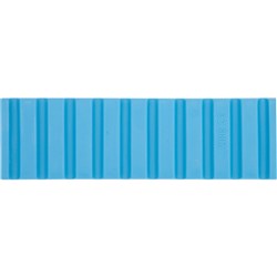 ZIRC Instrument Mat - Neon Blue - 17.15  x 5.08 x 0.95cm