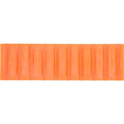 ZIRC Instrument Mat - Neon Orange - 17.15  x 5.08 x 0.95cm