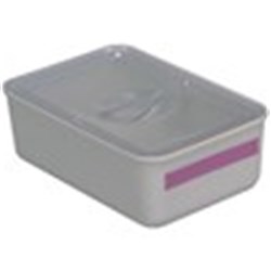 ZIRC Tub Cups with Covers - Double - Grey
