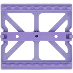 ZIRC Instrument Mini Mat - Neon Purple 9.84  x 8.89  x 1.27cm