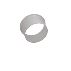 Zirc Waste Drop Ring - Cabinet Top - White