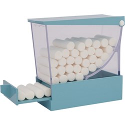 Zirc Cotton Roll Dispenser Deluxe - 10.64 x 8.26 x 10.16cm