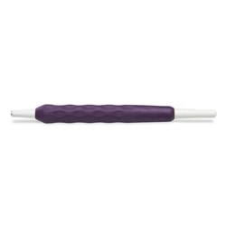 ZIRC Ergo Grip Mirror Handle - Plum - Simple Stem