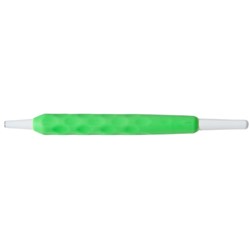 ZIRC Ergo Grip Mirror Handle - Neon Green - Simple Stem
