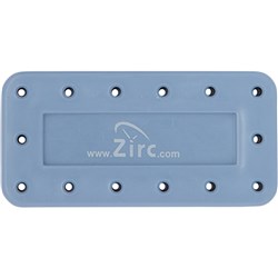 Zirc Magnetic Bur Block - Large - 14 Holes - Blue