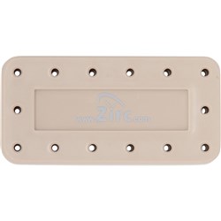 Zirc Magnetic Bur Block - Large - 14 Holes - Beige
