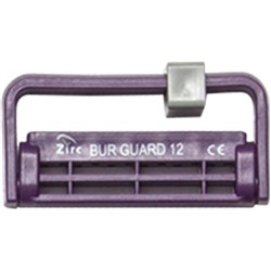 Zirc Steri Bur Guard - 12 Holes - Plum