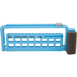 Zirc Steri Endo Guard - 16 Hand Files/Reamers - Neon Blue