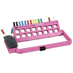 Zirc Steri Endo Guard - 16 Hand Files/Reamers - Neon Pink