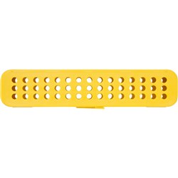 Zirc Steri-Container - Compact - Neon Yellow - 18.10 x 3.81 x 3.81cm