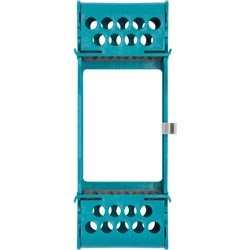 Zirc E-Z Jett 5 Cassette - 5 Instruments - Teal - 20.32 x 9.74 x 3.02cm