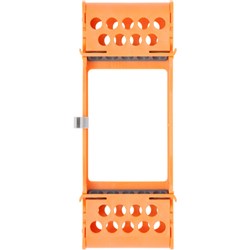 Zirc E-Z Jett 5 Cassette - 5 Instruments - Neon Orange - 20.32 x 9.74 x 3.02cm