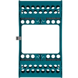Zirc E-Z Jett 8 Cassette - 8 Instruments - Teal - 20.15 x 11.26 x 2.85cm