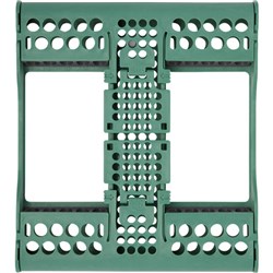 Zirc E-Z Jett 10 Cassette - 10 Instruments - Green - 20.16 x 17.78 x 2.85cm