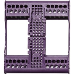 Zirc E-Z Jett 10 Cassette - 10 Instruments - Plum - 20.16 x 17.78 x 2.85cm
