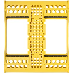 Zirc E-Z Jett 10 Cassette - 10 Instruments - Neon Yellow - 20.16 x 17.78 x 2.85cm