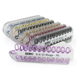ZIRC EZ ID Ring System - Extra Large - Classic Assorted, 200-Pack