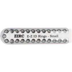 ZIRC E Z ID Rings for Instruments - Small - Green - 3.18mm, 25-Pack
