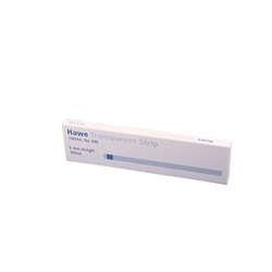 Hawe Transparent Strips - Straight - 10mm x 100mm - Blue, 100-Pack