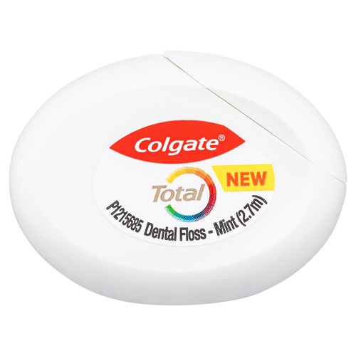 CG-1224406 - Colgate Total Dental Floss Mint 2.7m x 72