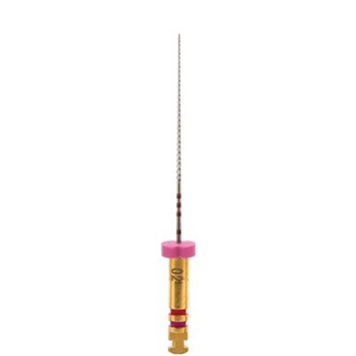 KE-8252255 - KERR K3 File 25mm Size 25 .02 Taper Red Pack of 6