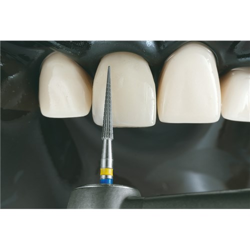 TH135Q314014X5 - Tungsten Carbide Bur KOMET #H135Q-014 Q Finisher FG x 5