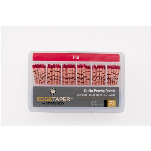 EdgeTAPER Gutta Point Size F2 Pack of 60