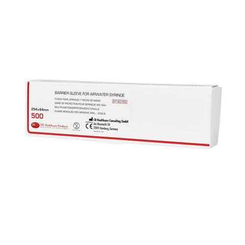DE Barrier Sleeves - Airwater syringe With Opening - 254mm x 64mm