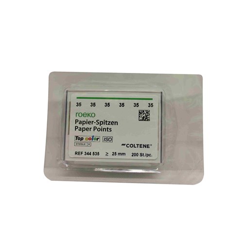 RO-PPTC35 - ROEKO Top Colour Paper Points Size 35 Green