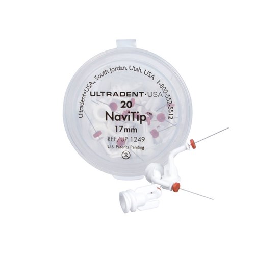 NAVITIP 20 Pack 30 gauge 17mm white