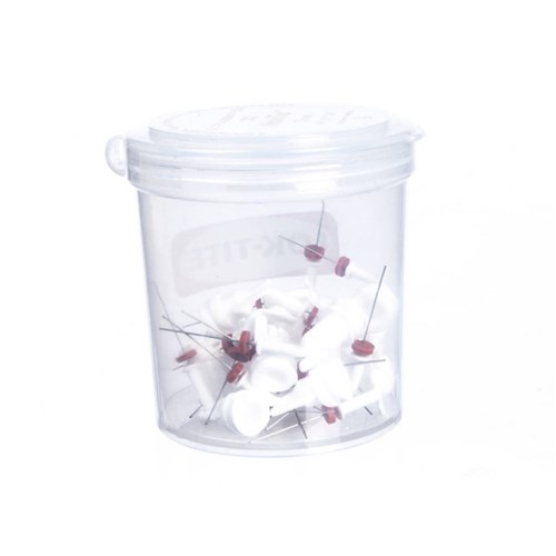 NAVITIP 20 Pack 30 gauge 17mm white