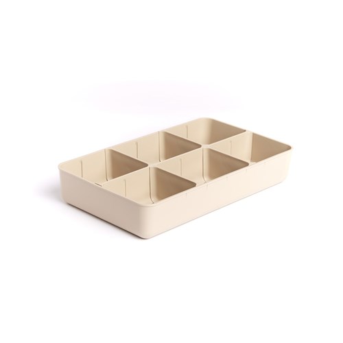ZIRC Drawer Organizer Beige